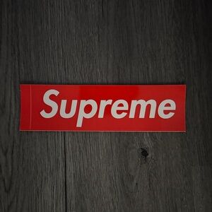 Supreme Box Logo Sticker